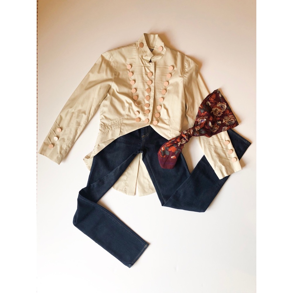 Chris Benz tan blazer